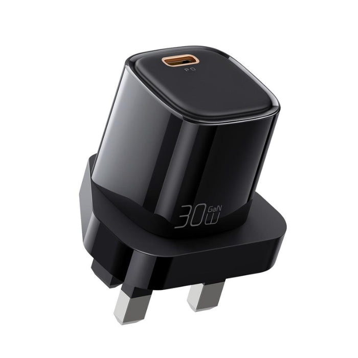 Mcdodo CH-0581 30W GaN USB-C PD UK charger — black