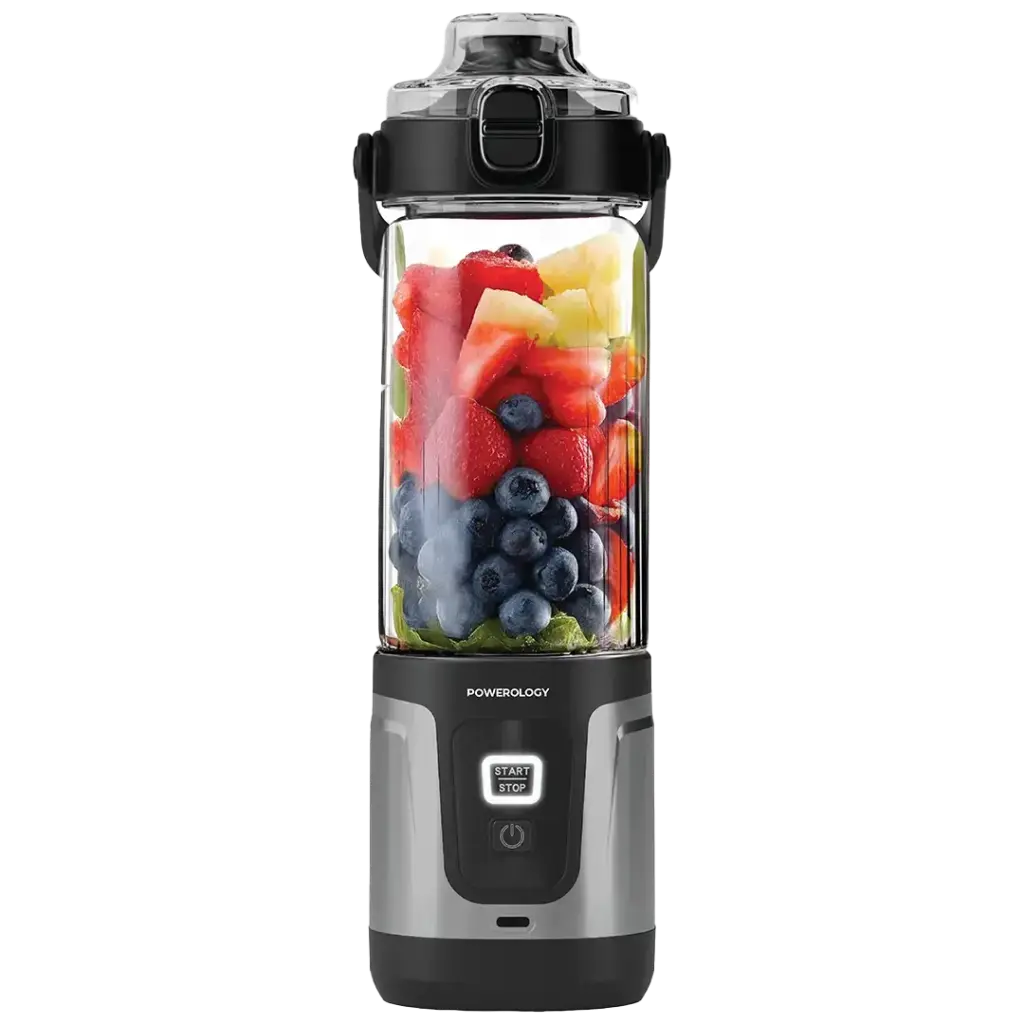 Powerology Duomix Portable Blender PWPB27BK Black