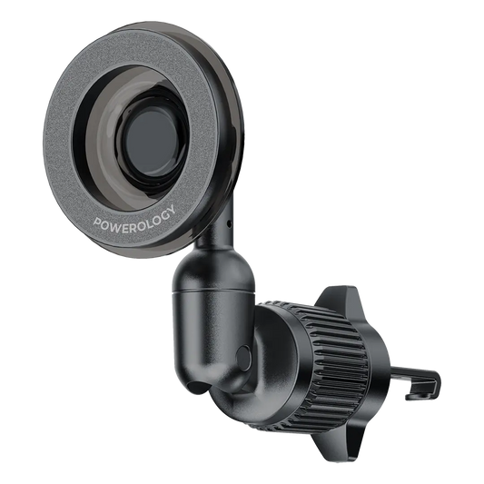Powerology Logan 360 MagSafe Car Phone Holder Black
