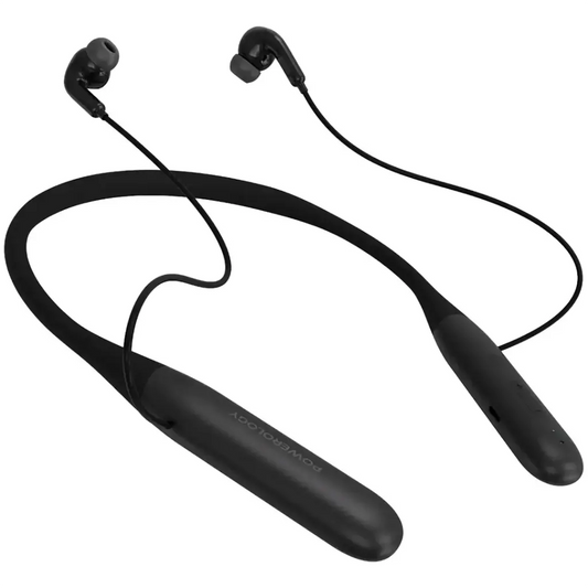 Powerology Toneflex ENC Wireless Neckband Black