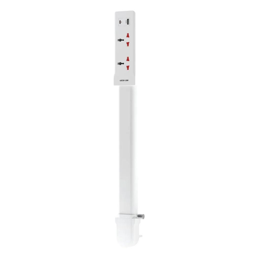 Green Lion POWER LINK Universal Power Strip - White