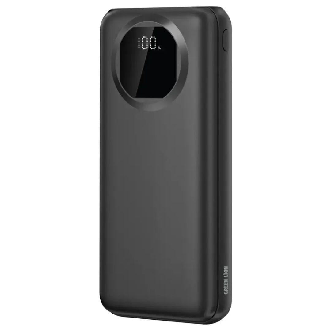 Green Lion Nairo 20000mAh Power Bank - Black