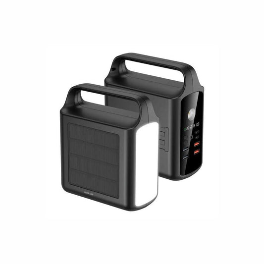 Green Lion Solar Xtreme 100000mAh Power Bank - Black