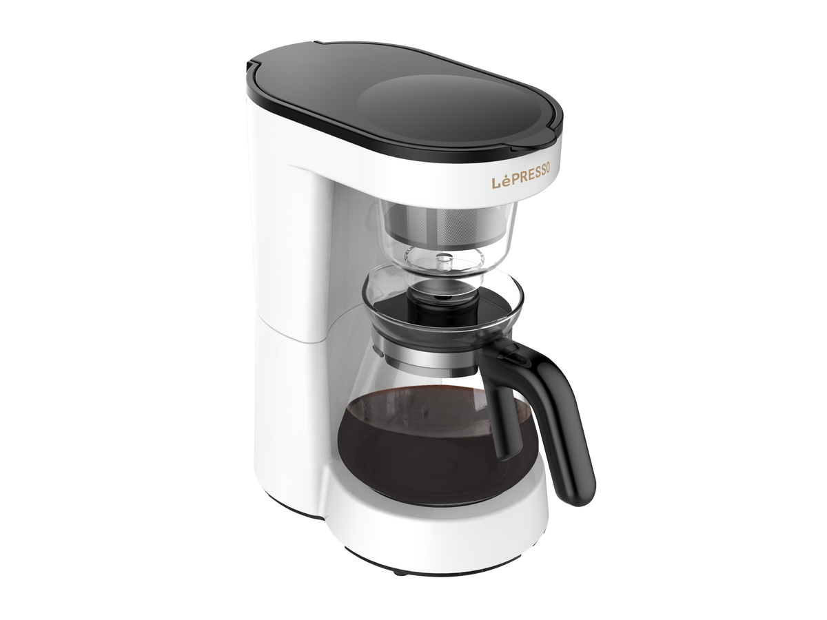 LePresso Drip Coffee Machine 0.75L - White