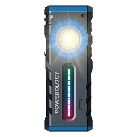 Powerology 1500lm Work Light with 920mAh Battery - Grey