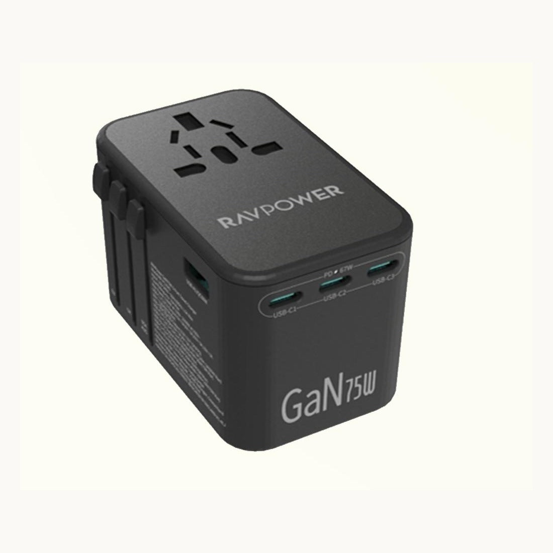 RAVPower RP-PC1043 Travel Adapter محول سفر