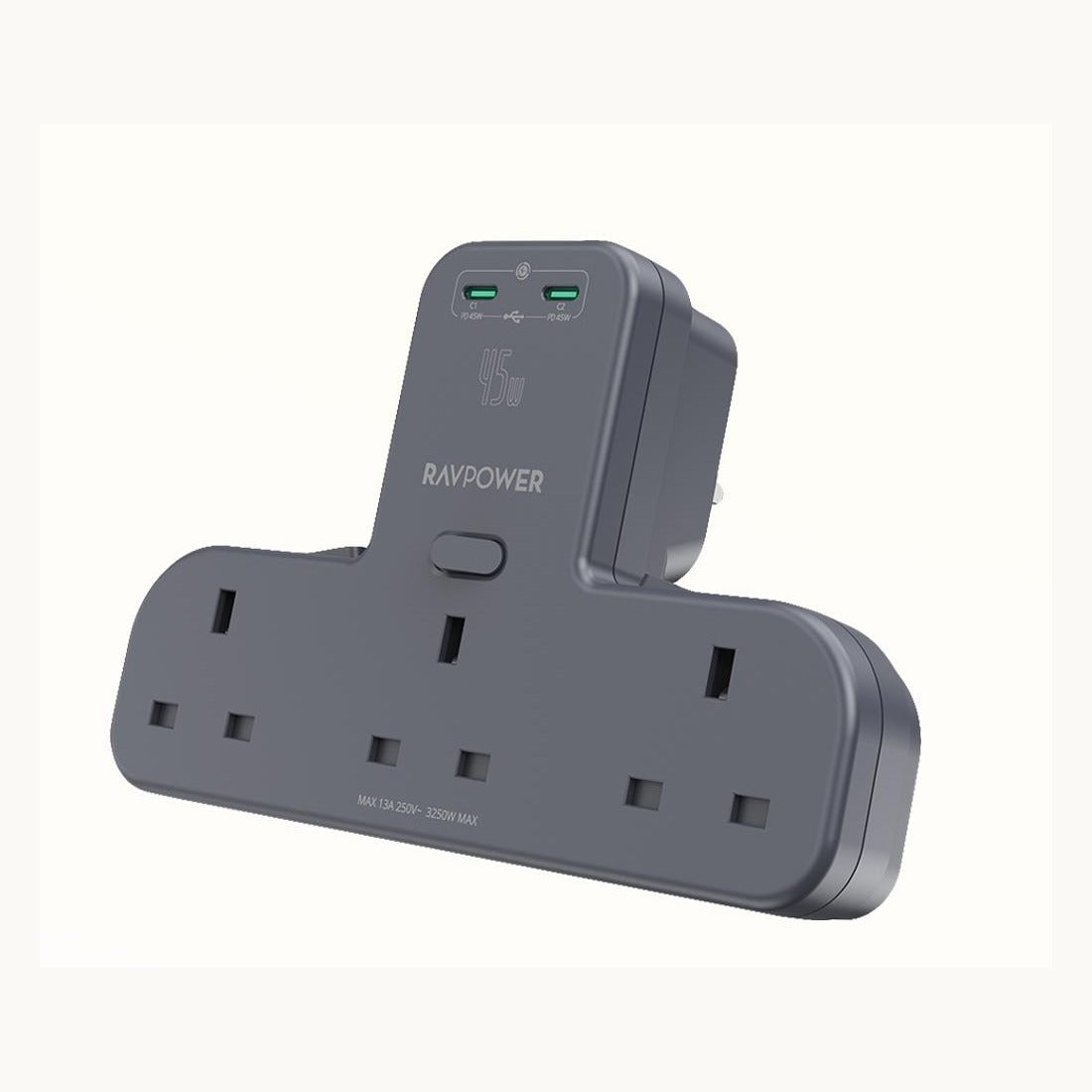 RAVPower RP-PC1069 Travel Adapter محول سفر