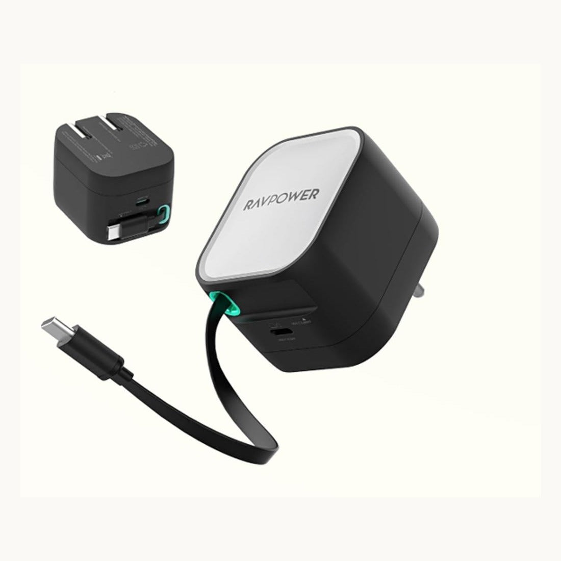 RAVPower RP-PC1101 Charger شاحن جداري مع كابل