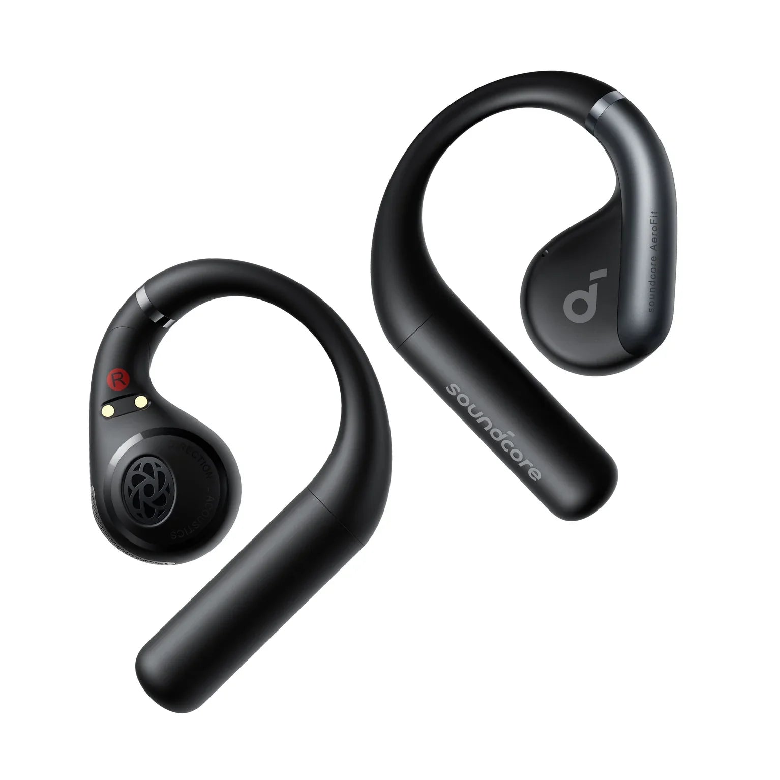سماعات Soundcore AeroFit باللون الأسود