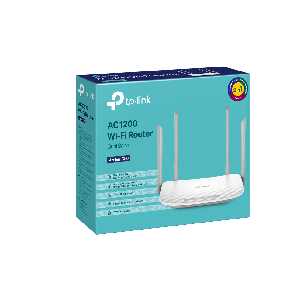 TP-Link Archer C50 AC1200 Router