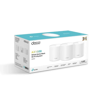 TP-Link Deco X10 AX1500 Mesh Wi-Fi 6 3-Pack