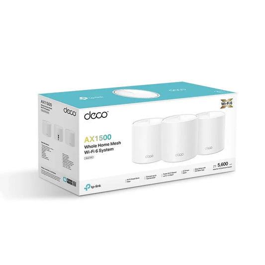 TP-Link Deco X10 AX1500 Mesh Wi-Fi 6 3-Pack