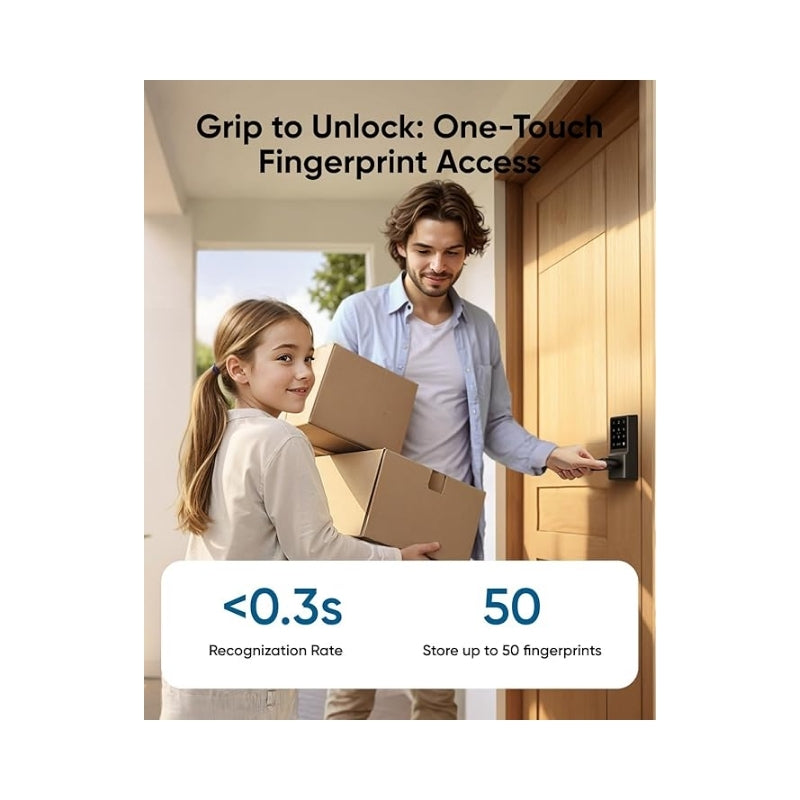 eufy Smart Lock C33 with Fingerprint & Wi-Fi