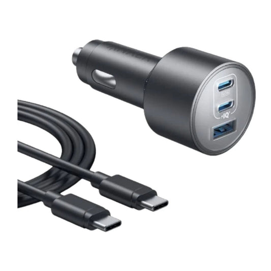 Anker 167.5W Car Charger with 1m USB-C Cable – Grey