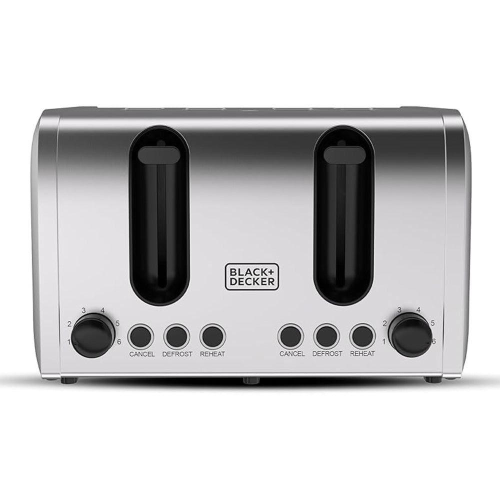 Black+Decker ET444-B5 محمصة خبز 4 شرائح 2100 واط