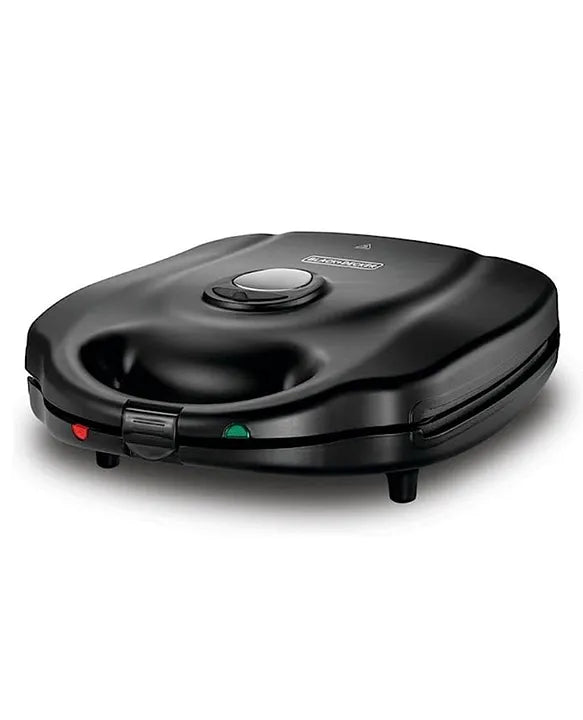 Black+Decker TS4120-B5 جهاز ساندويش وشواية 2 في 1