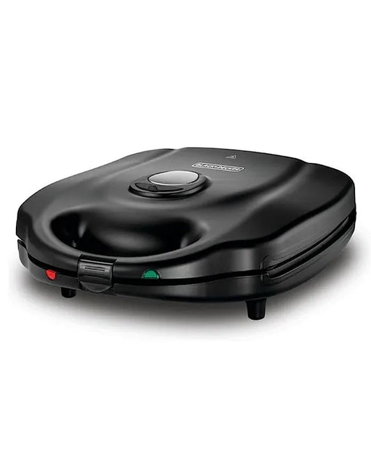 Black+Decker TS4120-B5 جهاز ساندويش وشواية 2 في 1