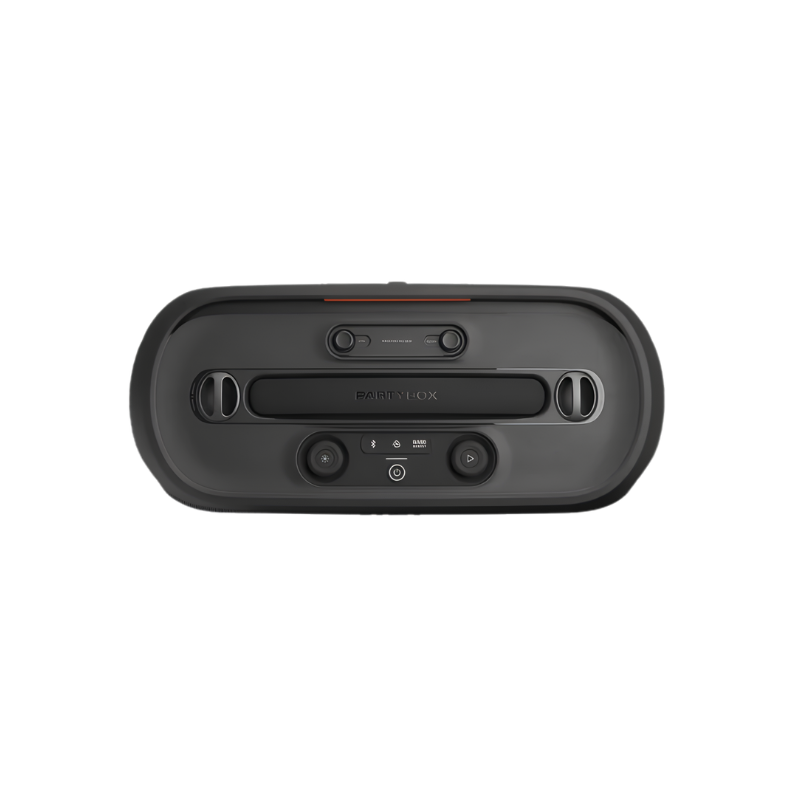 مكبر صوت JBL PartyBox On-The-Go 2 محمول للحفلات مع ميكروفون لاسلكي – أسود