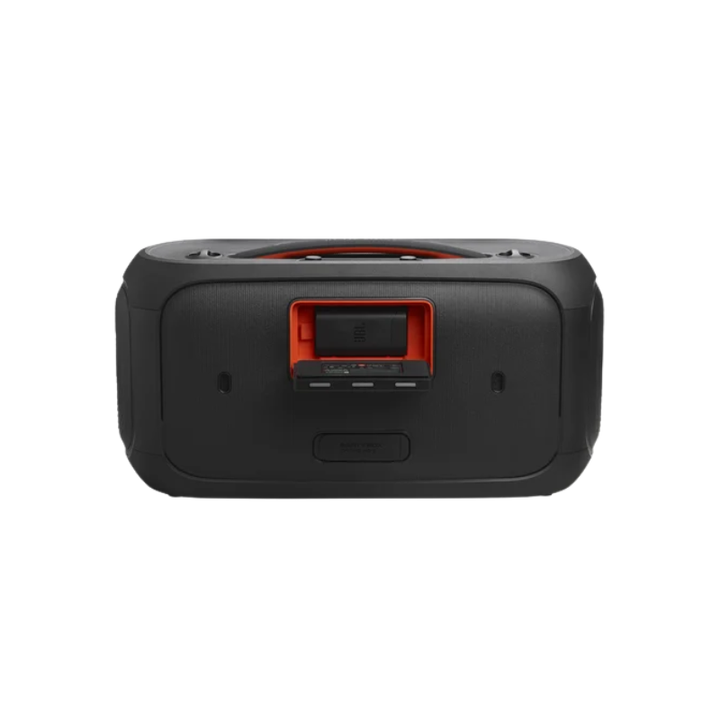 مكبر صوت JBL PartyBox On-The-Go 2 محمول للحفلات مع ميكروفون لاسلكي – أسود