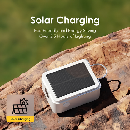 مصباح Oraimo SmartLamp Solar يعمل بالطاقة الشمسية ببطارية 450 مللي أمبير – عبوة قطعتين – أبيض