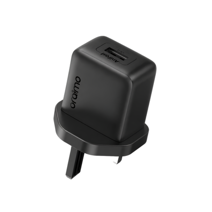 شاحن حائط Oraimo PowerMate 101 بقدرة 10 واط مع كابل Lightning بطول 1 متر – أسود