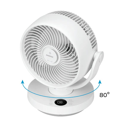 Momax Airoma IF16UKW 3D Air Circulation Diffuser Fan | White