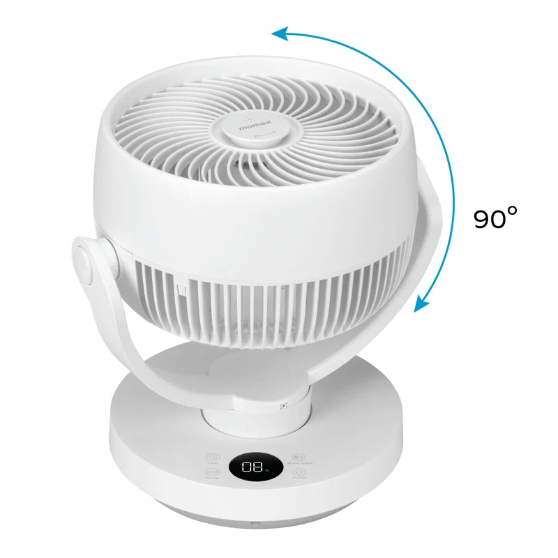 Momax Airoma IF16UKW 3D Air Circulation Diffuser Fan | White