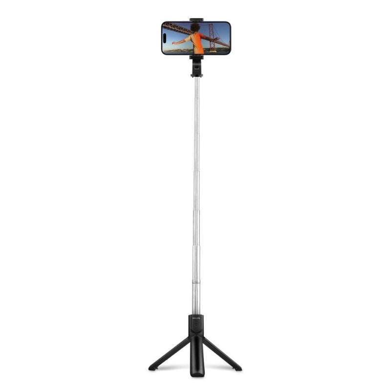 Philips DLK3622NB/00 Bluetooth Selfie Stick and Tripod | Black