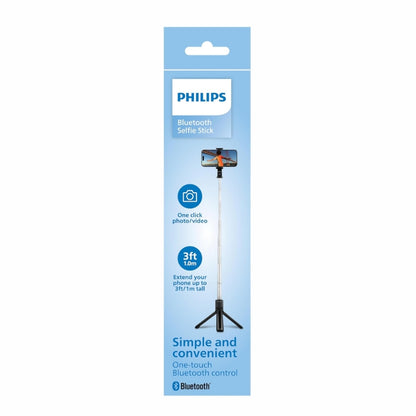 Philips DLK3622NB/00 Bluetooth Selfie Stick and Tripod | Black