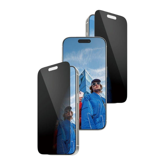واقي شاشة PanzerGlass 2-Way Privacy مع FASTFIT IN-A-BOX لهاتف iPhone 17 Pro / Pro Max | PanzerGlass 2-Way Privacy FASTFIT IN-A-BOX for iPhone 17 Pro / Pro Max — iPhone 17 Pro