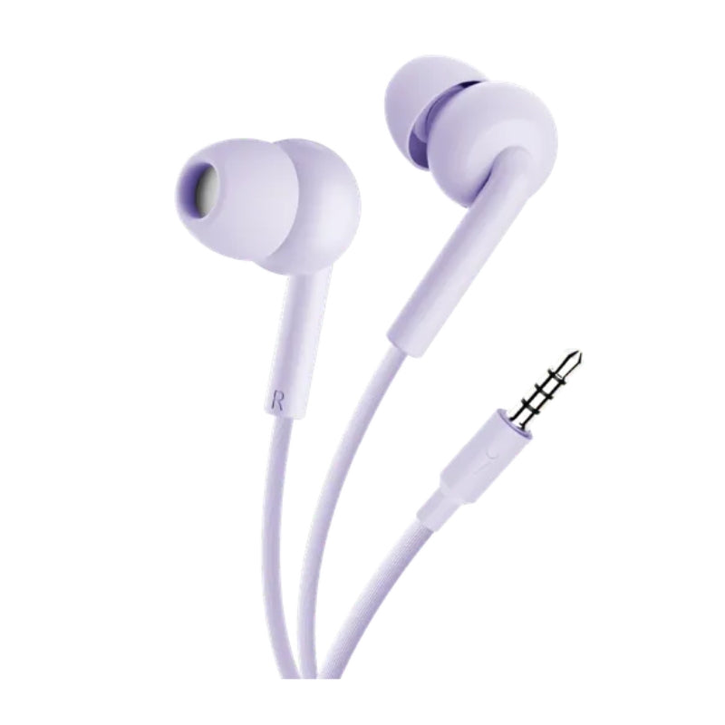 سماعات Oraimo Conch 2 Neo OEP-320S السلكية بمنفذ 3.5 مم | Oraimo Conch 2 Neo OEP-320S 3.5mm Wired Earphones — بنفسجي
