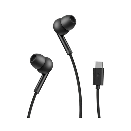 سماعات Oraimo OEP-320C السلكية بمنفذ USB-C وميكروفون | Oraimo OEP-320C USB-C Wired Earphones with Microphone — أسود