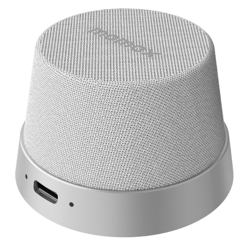 مكبر صوت Momax BS6 Vibe Go مغناطيسي لاسلكي | Momax BS6 Vibe Go Magnetic Wireless Speaker — فضي / Silver