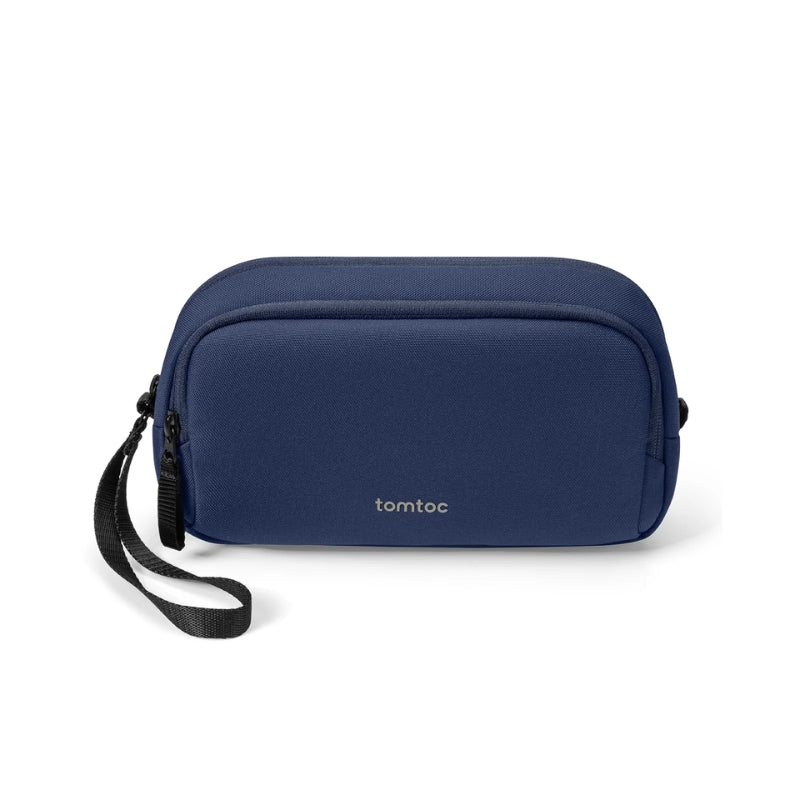 حقيبة تنظيم Tomtoc Light-T12 سعة 1.8 لتر | Tomtoc Light-T12 1.8L Accessory Pouch — أزرق داكن سادة / Plain Navy