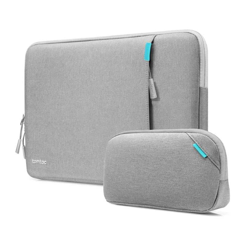 Tomtoc Defender-A13 15-inch MacBook Air Sleeve Kit | حافظة تومتوك — رمادي / Gray