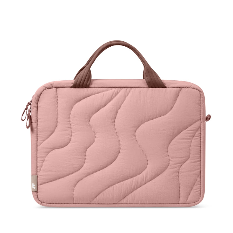 Tomtoc Terra-A28 Puffy 13–14-inch Laptop Handbag | حقيبة تومتوك — وردي / Pink